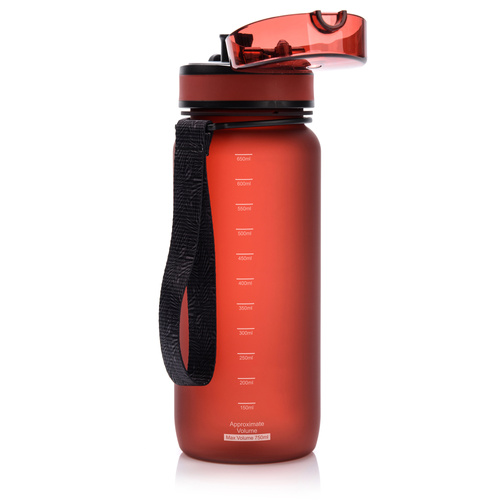 Sports water bottle Meteor 650 ml red