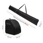 Ski-Set Meteor Norse schwarz