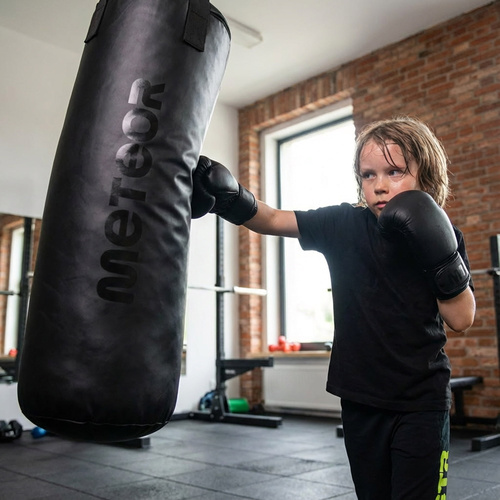 Zestaw worek bokserski 12 kg i rękawice bokserskie 6 oz Meteor