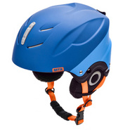 Skihelm Meteor Lumi S 53-55 cm blau/grau