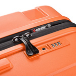 Średnia Walizka SwissBags Tourist 67cm Pomarańczowy