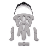 Meteor cycling helmet MV29 Drizzle L 58-61 cm white/grey
