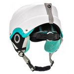 Skihelm Meteor Lumi M 55-58 cm mint/weiß