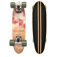 Skateboard Meteor Sommer Traingles