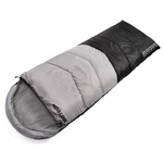 Meteor Schlafsack Safari R grau/schwarz