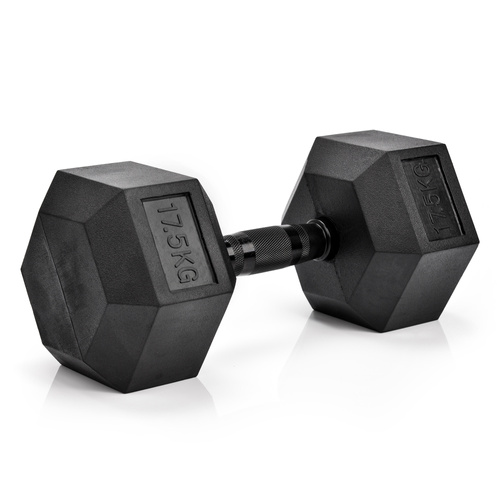 Hexagonale Hantelstange 17.5 kg Meteor