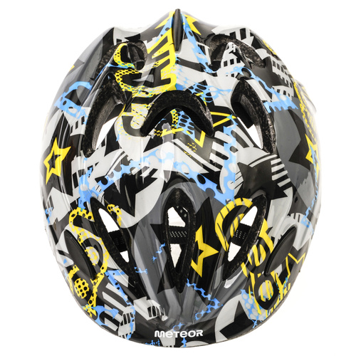 Kinderfahrradhelm Meteor HB6-5 S 48-52 cm Cool star
