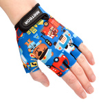 Rękawiczki rowerowe Meteor Kids M Safe city