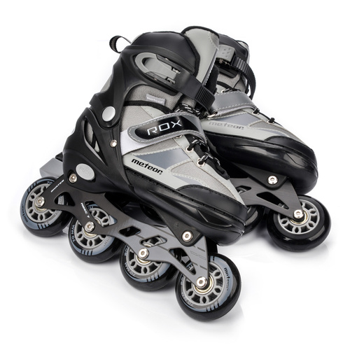 Rolki Meteor M 34-37 Rox szary