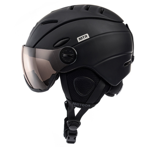 Kask narciarski Meteor Holo S 53-55 cm czarny