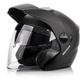 Motorradhelm Meteor Hekato XL 61 cm schwarz