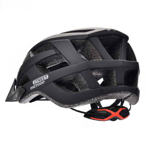 Fahrradhelm Meteor Street M 55-58 cm schwarz