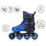 Inline skates Meteor Loky M 34-37 black/blue
