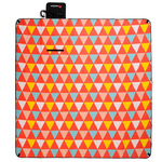 Picknick-Decke Meteor 2XL 200x200 cm Dreiecke