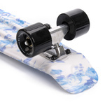 Plastic skateboard Meteor Multiboard Flowers white