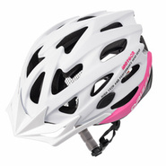 Meteor cycling helmet MV29 Drizzle L 58-61 cm white/pink