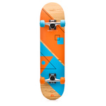 Skateboard Meteor Orange/Blue