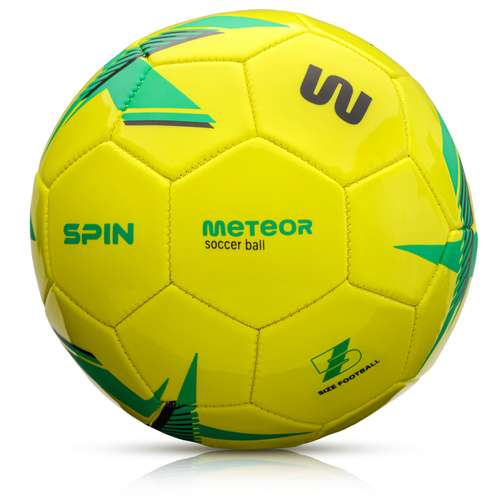 Meteor Spin Football 5 yellow