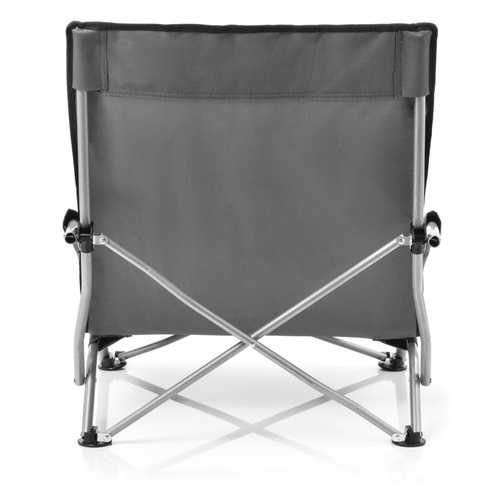 Beach deck chair Meteor Coast gray