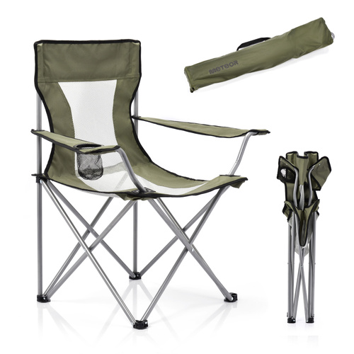 Meteor Tripper folding chair olive