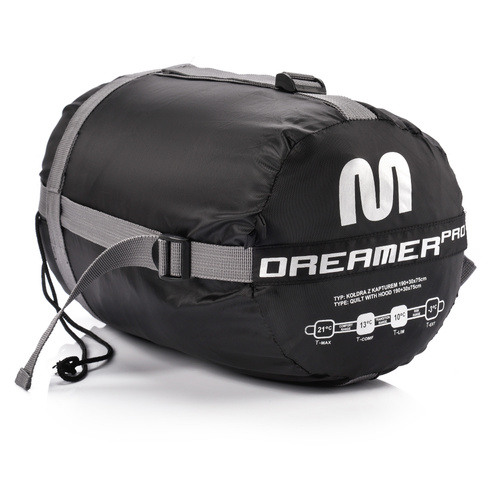 Meteor Dreamer Pro R sleeping bag black