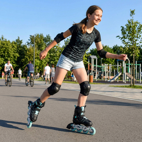 Inline skates Meteor Urbo L 38-41 black/mint