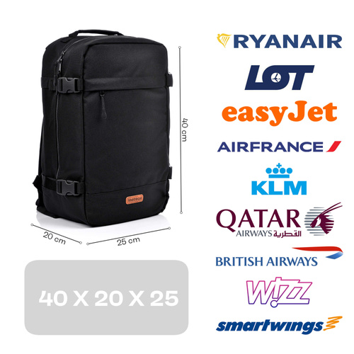 Rucksack Meteor Hermod 20 l schwarz