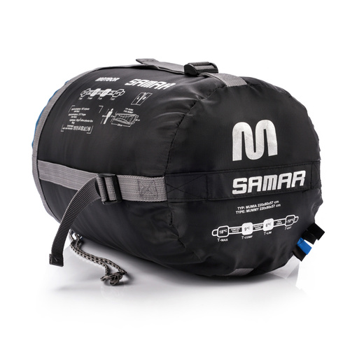 Meteor Sleeping bag Samar R blue/black