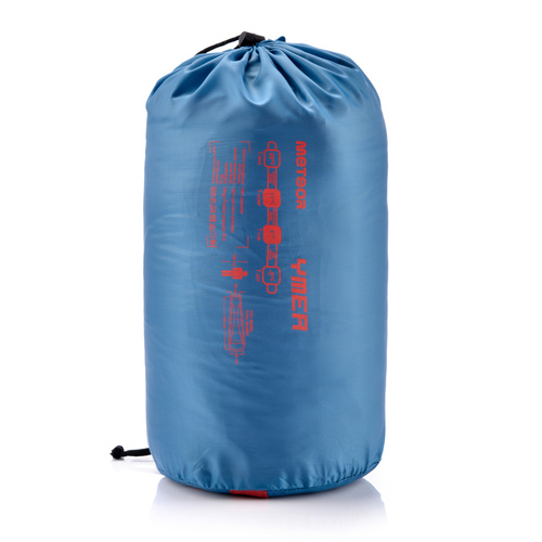 Schlafsack Meteor Ymer blau/rot