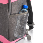 Meteor Arctic 20 l Thermorucksack rosa/grau melange