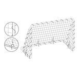 Fußballtor mit Zielmatte Meteor 240x170x80 cm