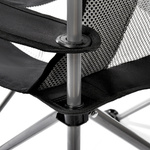 Meteor Tripper klappstuhl schwarz