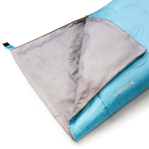 Schlafsack Meteor Dreamer L blau/ grau