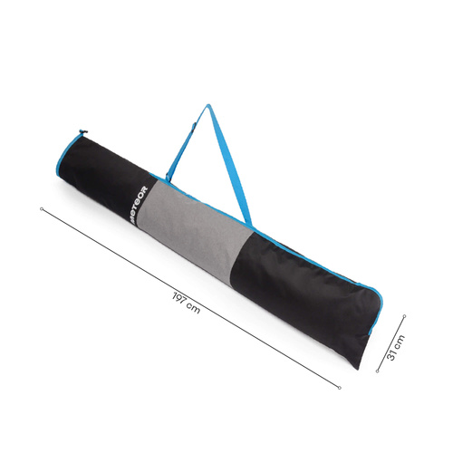 Skitasche Meteor Norse grau/schwarz