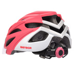 Meteor cycling helmet Marven L 58-61 cm Coral/white