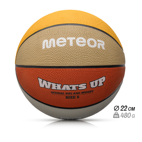 Basketball Meteor What's up 5 orange/beige