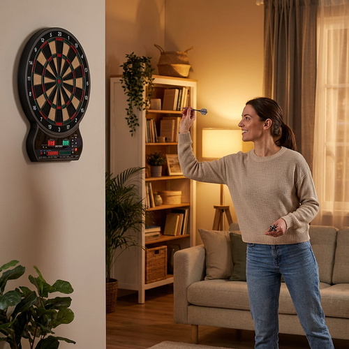 Electric dartboard Meteor 4-LED