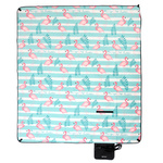 Picnic Blanket Meteor XL 180x200 cm Flamingos