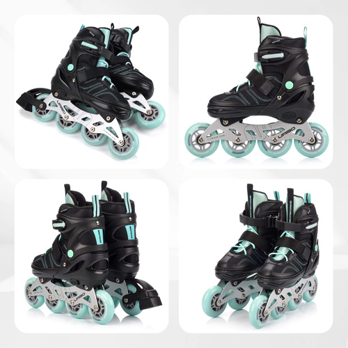 Inline skates Meteor Urbo L 38-41 black/mint