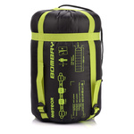 Meteor Schlafsack Bombay L Grün/Schwarz