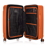Średnia Walizka SwissBags Tourist 67cm Pomarańczowy