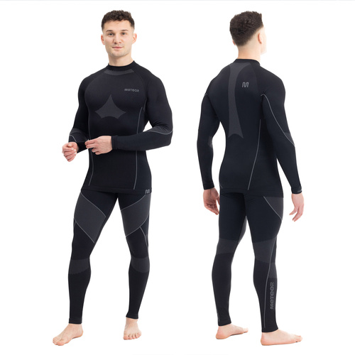 Herren Thermounterwäsche Meteor M/L schwarz