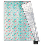 Picknickdecke Meteor 5XL 300x300 cm Flamingos