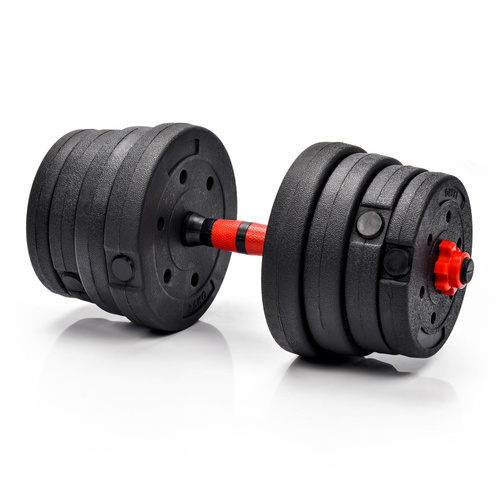 Meteor 30 KG bituminous dumbbell set