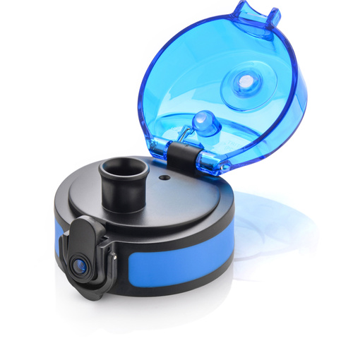 Meteor sports water bottle 500 ml blue/yellow