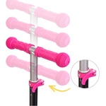 Three-wheel scooter Meteor Funny pink