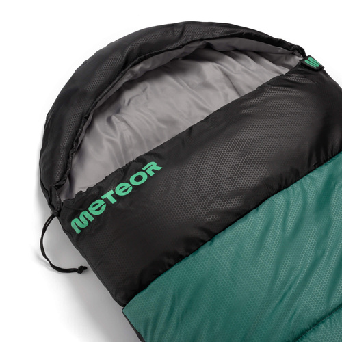 Sleeping bag Meteor Bombay L mint/black