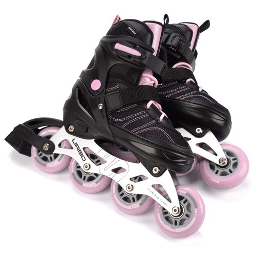 Inline skates Meteor Urbo M 34-37 black/pink