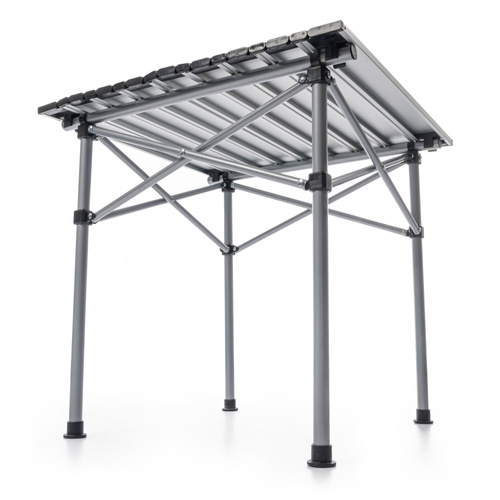 Meteor Bankada folding table silver