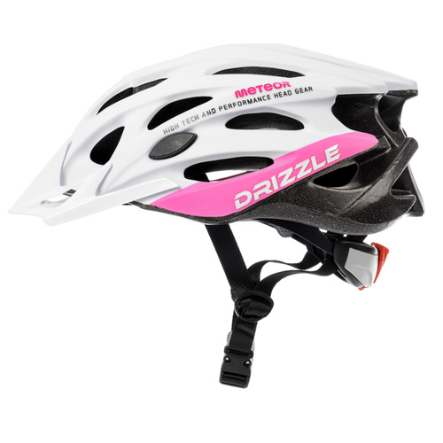 Fahrradhelm Meteor MV29 Drizzle L 58-61 cm weiß/pink